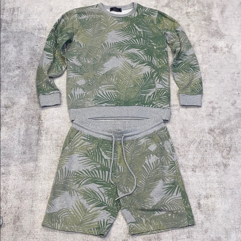 Forever21 sweater and shorts set